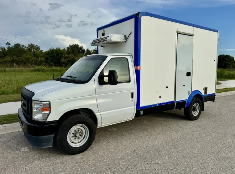 Used 2024 FORD E-350 REFRIGERATOR VAN Reefer Trucks Minnesota US | Carco Truck & Equipment #1514031