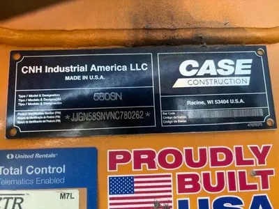 Used 2022 CASE 580 SN Backhoe Loaders Ontario CA | Aucto #1307964