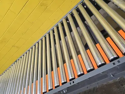 New | in-Stock 2018 INTELLIGRATED LIVE ROLLER CONVEYOR - V-BELT Roller Conveyors Wisconsin US | Packer City Sales #1297875