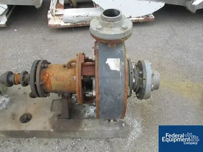 USED Wanner Engineering 4" X 3" Stan-Cor Centrifugal Pump, Type A40, KYNAR
