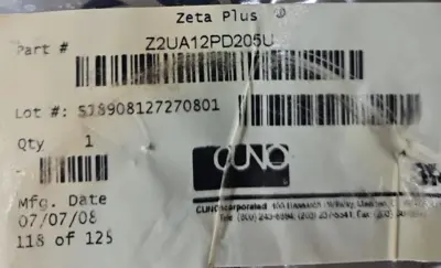 3M Z2UA12PD205U Filter Cartridge 12 in x 7.7 in 9 cell Fluoro loc4F