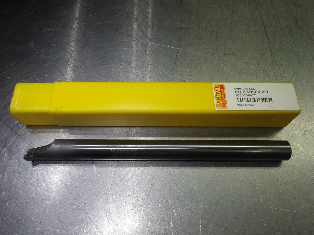 Sandvik .7717" Solid Carbide Boring Bar 5/8" Shank 8" OAL E10R-SDUPR 2-R (LOC931)