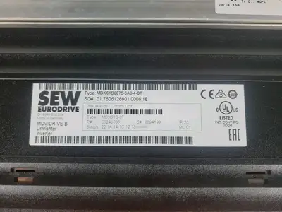 Used SEW MDX61B0075-5A3-4-0T Variable Speed Drives | Palmetto Automation #1149787