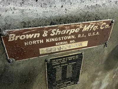 Used BROWN & SHARPE 1224 MICROMASTER Reciprocating Surface Grinders Ohio US | HGR 24 #1314758