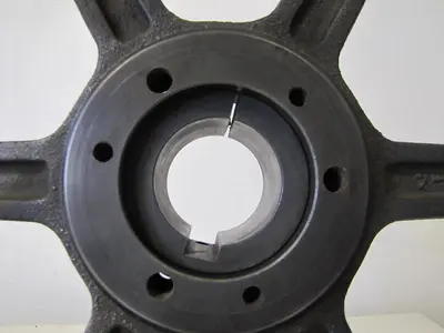 Four Groove 14" OD Pulley & 1-7/8" Keyed Bore Bushing 4-3V14 OSK