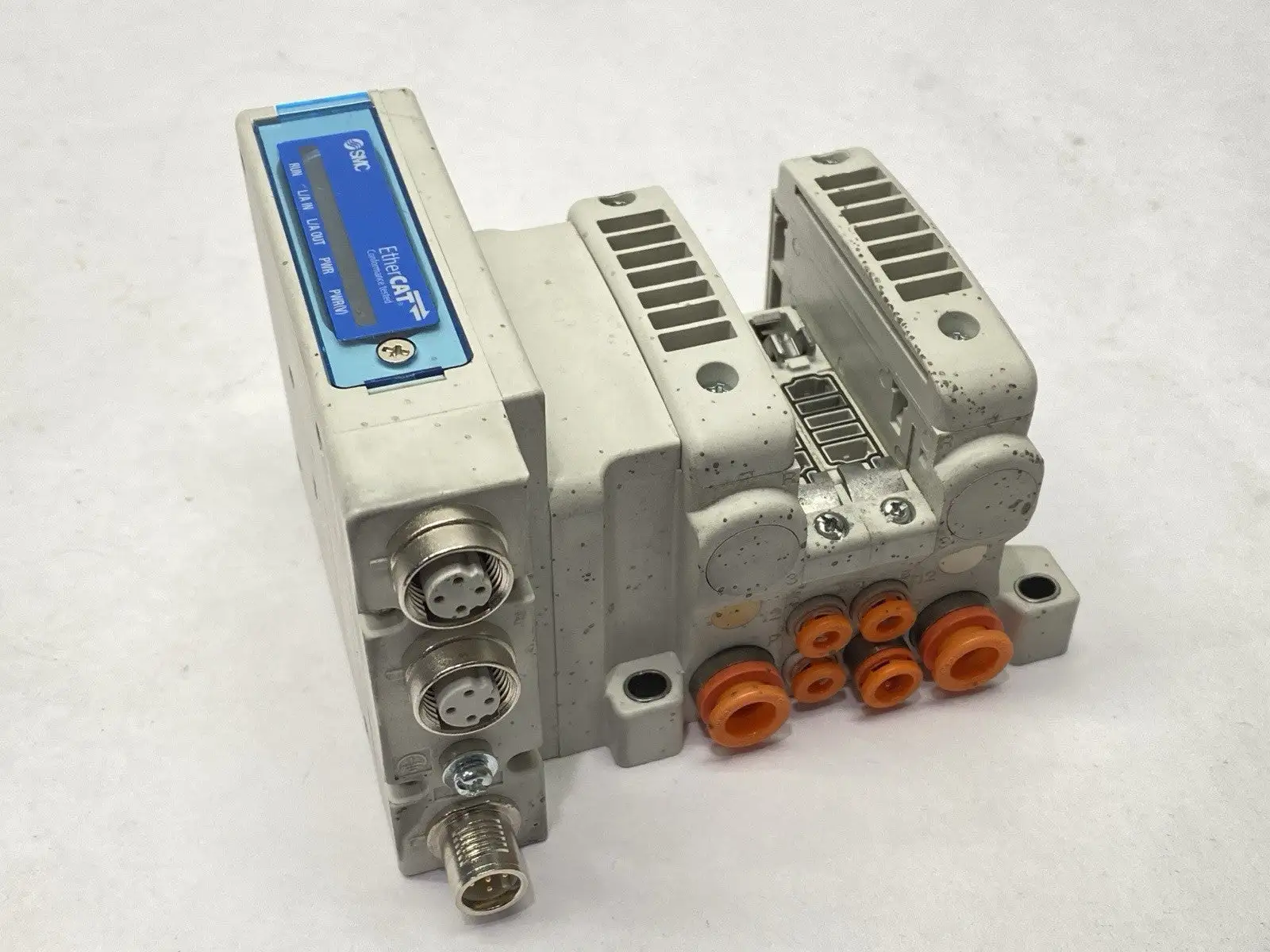VV5QC11-02N7SDA-S | SMC  EtherCAT Pneumatic Manifold 2-Station - Used