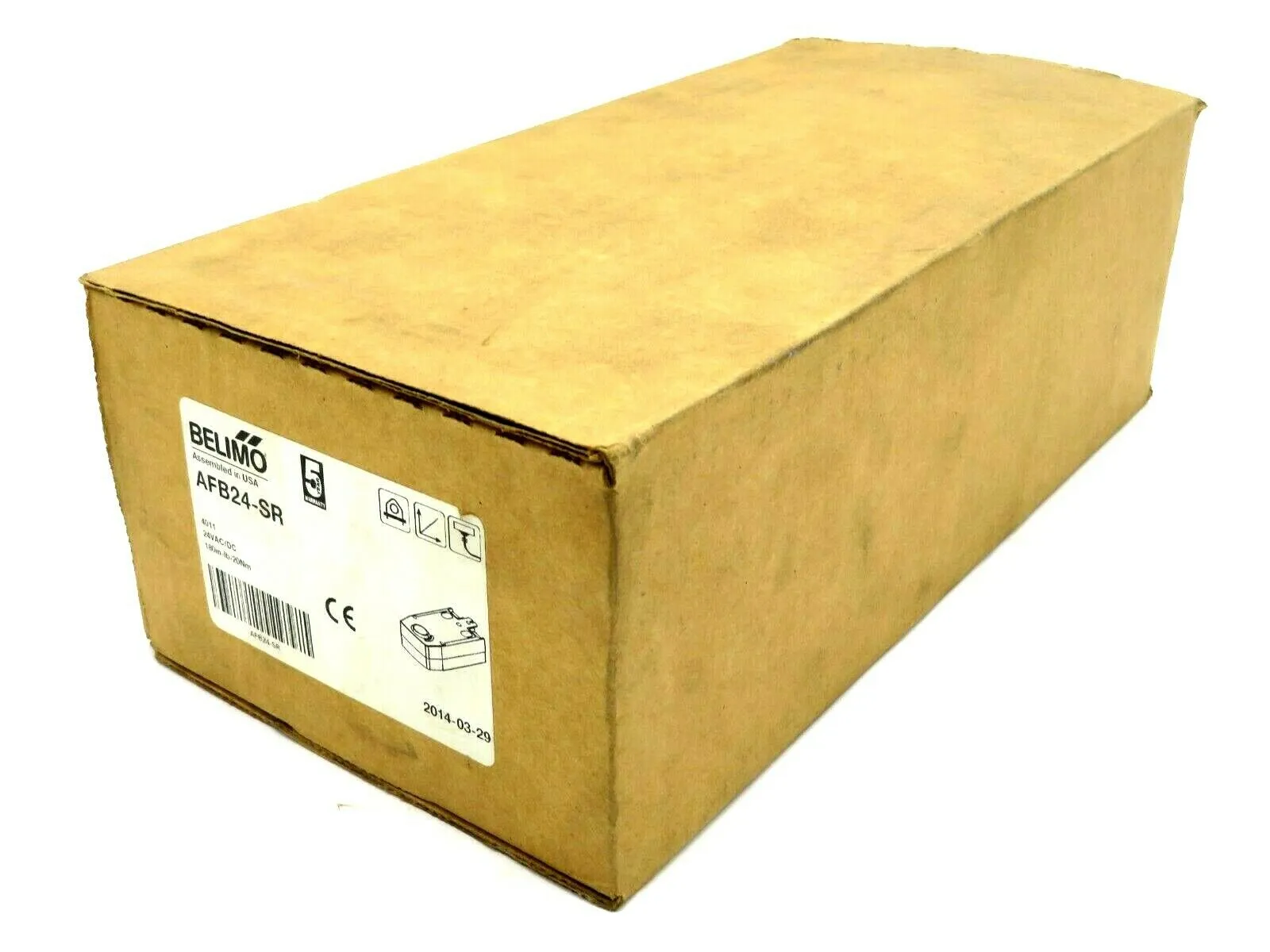 USED BELIMO AFB24-SR DAMPER ACTUATOR 24VAC/DC AFB24SR