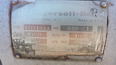 USED INGERSOLL RAND 10X18AA