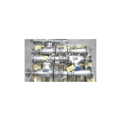 Unused Fox 6" Stainless Conveying Venturi Eductor for solids - ceramic lined!
