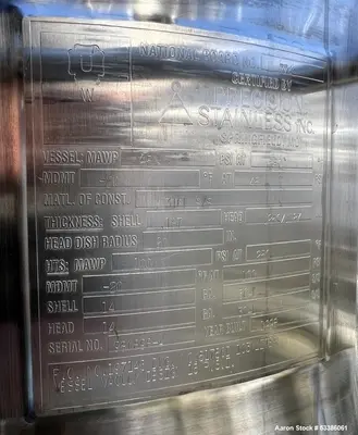 Used Freeze/Thaw Vessel – Heavy-Duty Stainless Steel Build