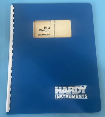 NEW Hardy Instruments HI2150WC-A3-001