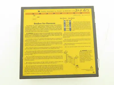 Sti 43207-0010 Light Curtain Power Supply w/Encl Duosafe AC1 115/230VAC