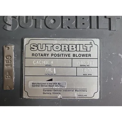 Used GARDNER DENVER GAGHDLA Blowers West Virginia US | JM Industrial #1352617