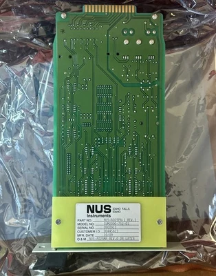USED NUS INSTRUMENTS NUSA025PA1 Rev 3