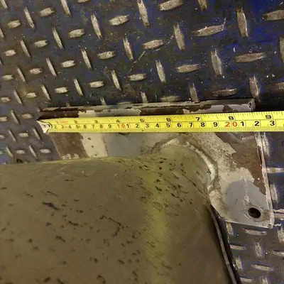 USED METAL FABRICATOR HOPPER989