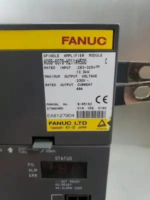 USED FANUC A06B-6078-H211#H500 Spindle Amplifier Module