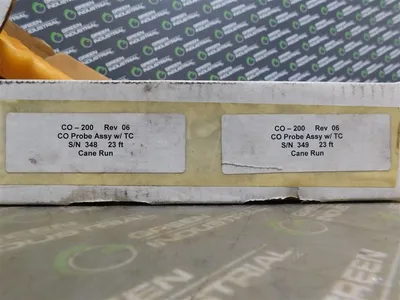 Pair of 2 Unbranded CO-200 CO Probe Assemblies with TC Rev 06 23 ft leads New