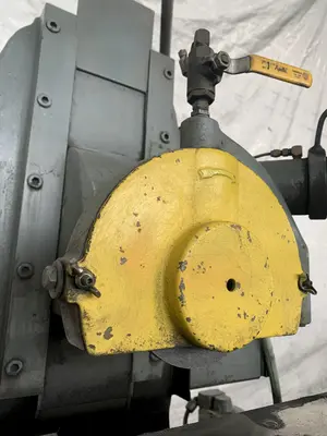6" X 18" GALLMEYER & LIVINGSTON HORIZONTAL SURFACE GRINDER. STOCK # 0678324