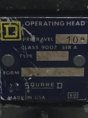USED SQUARE D 9007AEQ2699
