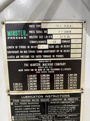 USED MINSTER #6 OBI