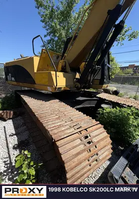 Used 1998 KOBELCO SK200LC MARK IV Crawler Excavators New York US | Proxy Equipment #1388823