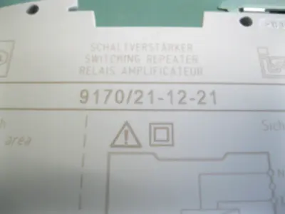 Stahl 9170/21-12-21 Switching Relay Repeater - No Cover L5