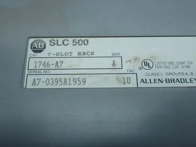 Used ALLENBRADLEY 1746A7 PLC Chassis Ohio US | HGR 24 #1064622