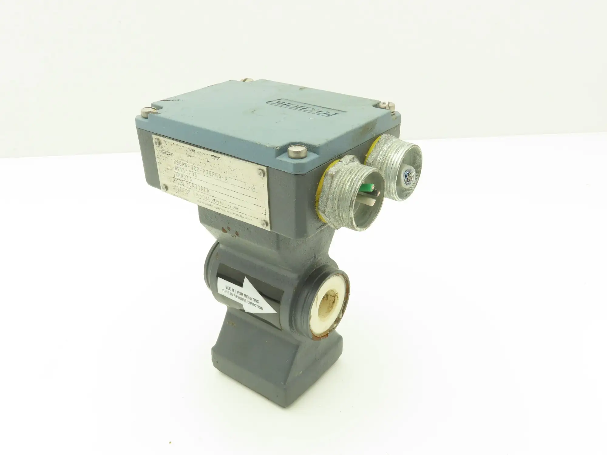 Foxboro 800HA-WCR-PJGFNA-A Magnetic Flowtube Meter 1/2" Line 740psi