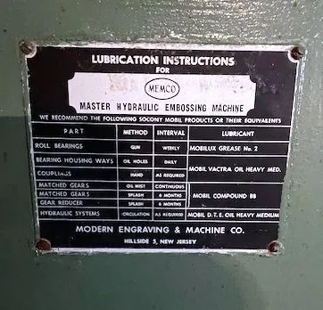 1961 MEMCO 50 Embossing Stands | H.E. Phipps Co. Inc. (4)