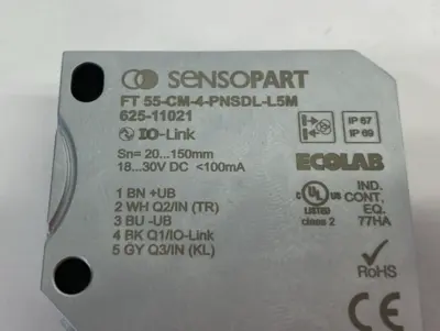 New | in-Stock Sensopart Standard Color Measurement Sensor, High Range Measurement Sensors Michigan US | Maverick Industrial Sales #1402491