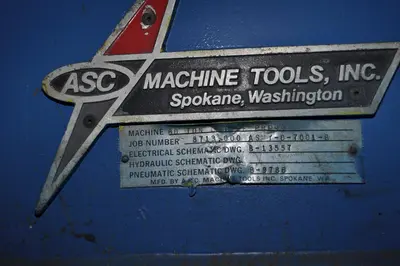80 TON ASC 4 POST CUTOFF PRESS