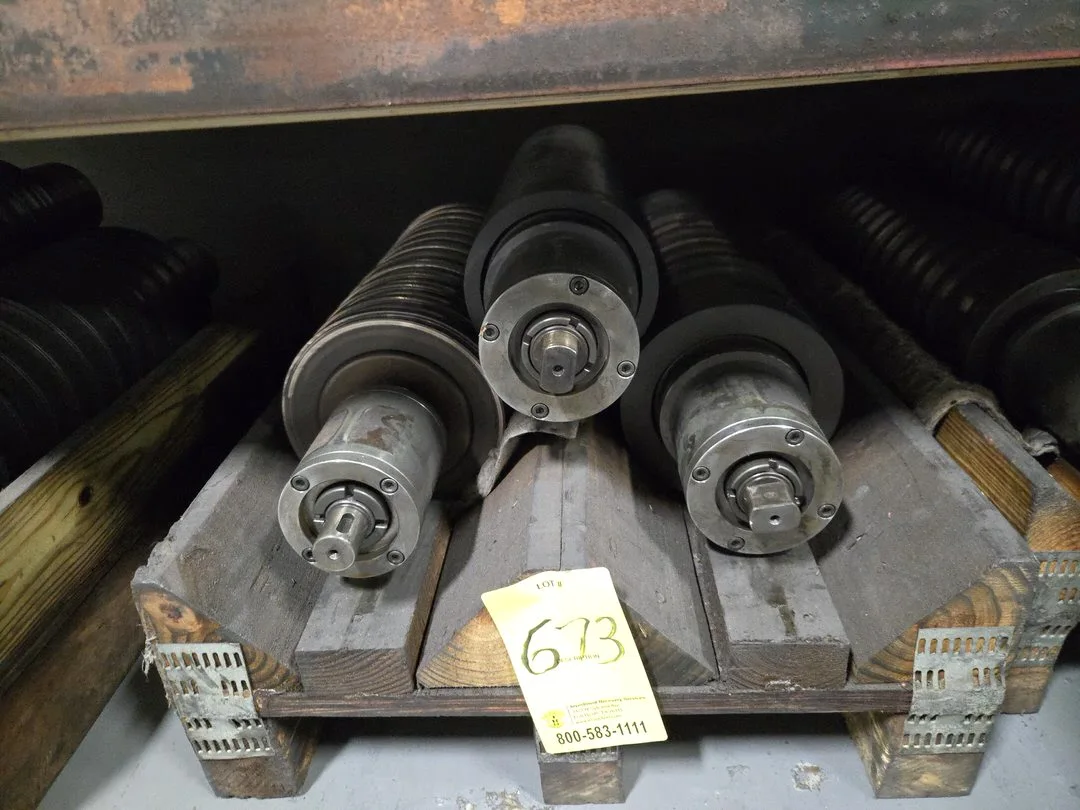 (3) Superfine OD Grind Drum Spindle