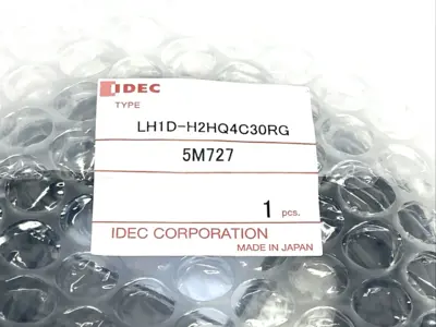 New | in-Stock IDEC LH1D-H2HQ4C30RG Light Source Equipment Michigan US | Maverick Industrial Sales #1390905