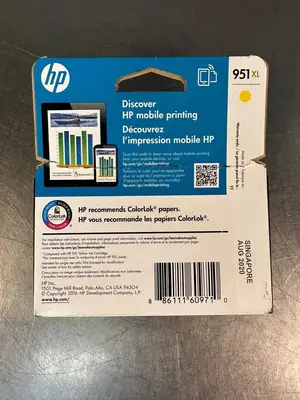 Hp 951XL Yellow Ink Cartridge CN048AN 8600 251dw 276dw 8100...NEW (5.3.3)