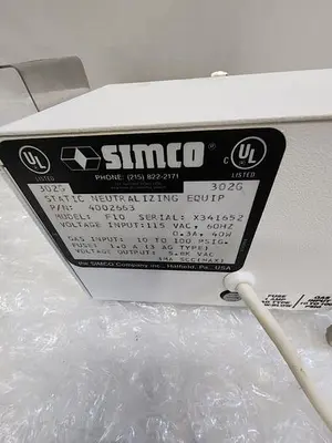 SIMCO TOP GUN 4002663 STATIC NEUTRALIZING EQUIP