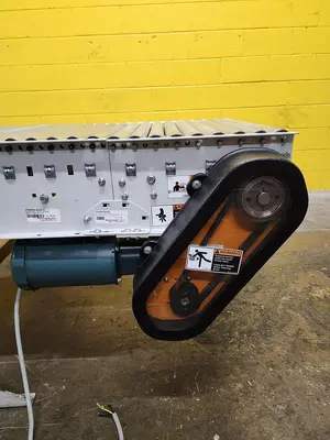 Used INTELLIGRATED LIVE ROLLER CONVEYOR - V-BELT Roller Conveyors Wisconsin US | Packer City Sales #1297862