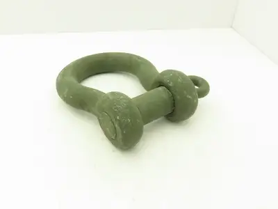 WLL 25T Ton 1-3/4" Steel Anchor Shackle 2" Screw Pin Military Green USA