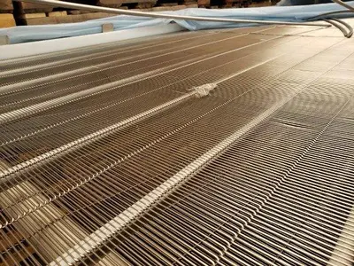 10' Wire Belt Inspection Conveyor