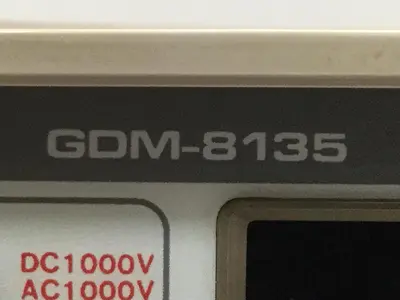 USED GW INSTEK GDM-8135