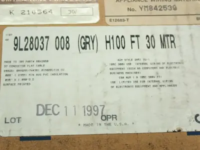 USED BELDEN WIRE & CABLE 9L28037008H100