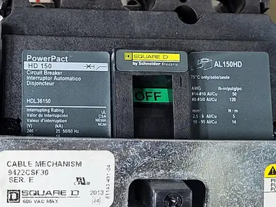 Used BENSHAW RB2-1-S-100-S-600-2-12-0000002 Switchgears British Columbia CA | Lenmark #1427040