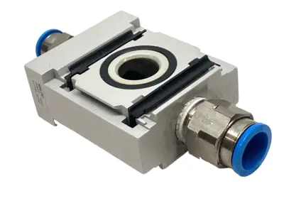 Used Festo Pneumatic Distributor Block, G1/2 4-Port 549337 Parts (Hydraulics and Pneumatics) Michigan US | Maverick Industrial Sales #1395126