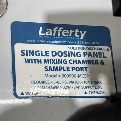 Used Lafferty 909900-MCSP Pumps Indiana US | J&J Industrial Supply #1438886