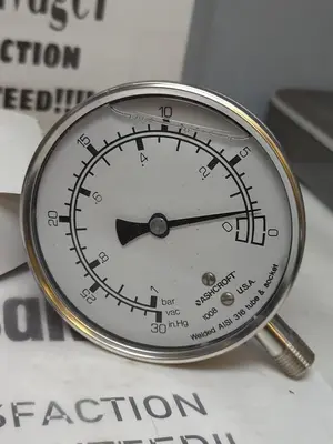 New | in-Stock ASHCROFT 10-1008-SL-02L-N1/0BR/IM Universal Pressure Meters Ohio US | Surplus Asset Holdings #1246648