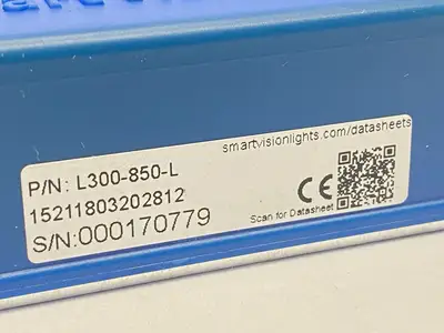 USED SMART VISION LIGHTS LINEAR LIGHT INFRARED 850NM 10 X 50 DEGREE LENS