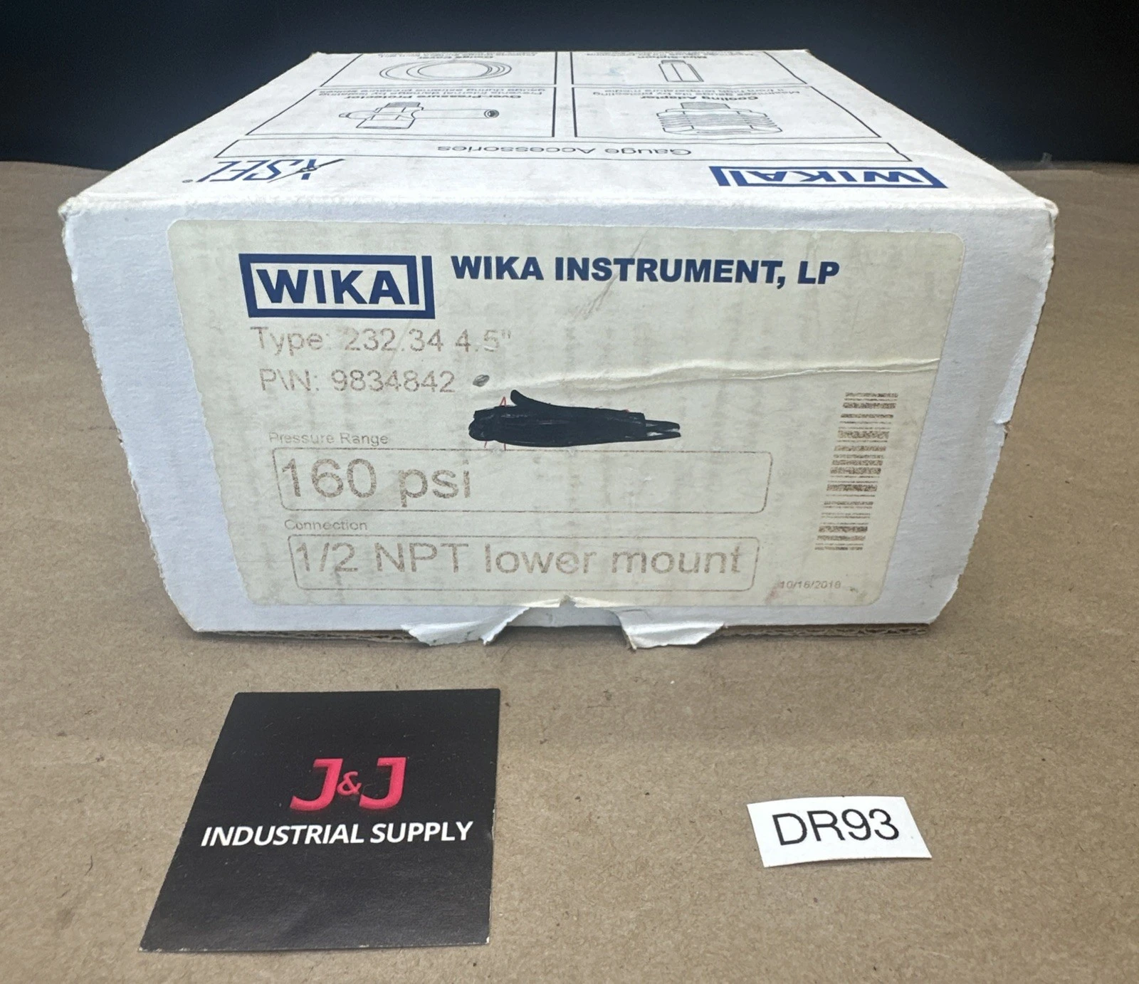 NEW WIKA 9834842