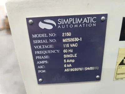 2011 Simplimatic Automation 2150 Wave Conveyor | Tekmart International Inc. (6)
