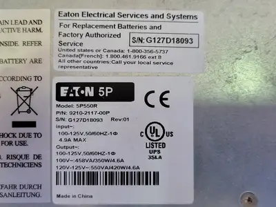 USED EATON 5P550R
