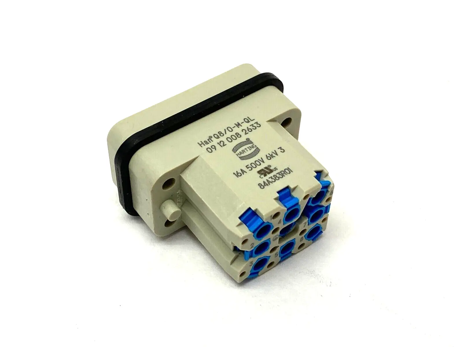 New | in-Stock HARTING QUICK-LOCK HEAVY DUTY POWER CONNECTOR Contact Blocks Michigan US | Maverick Industrial Sales #1091000