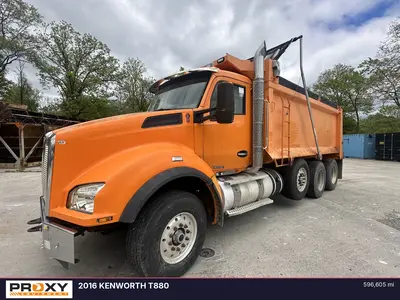 Used 2016 KENWORTH T880 Dump trucks New Jersey US | Proxy Equipment #1388780